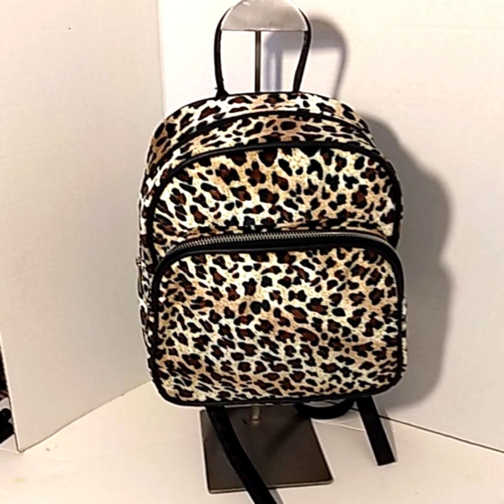 Animal Print Backpack